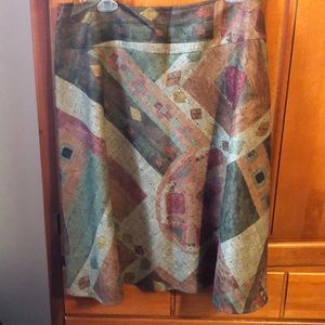 Coldwater Creek All Season a-line skirt